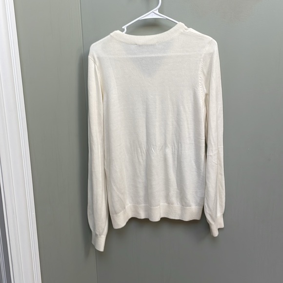Size Large Loft cream sweater - Picture 3 of 3